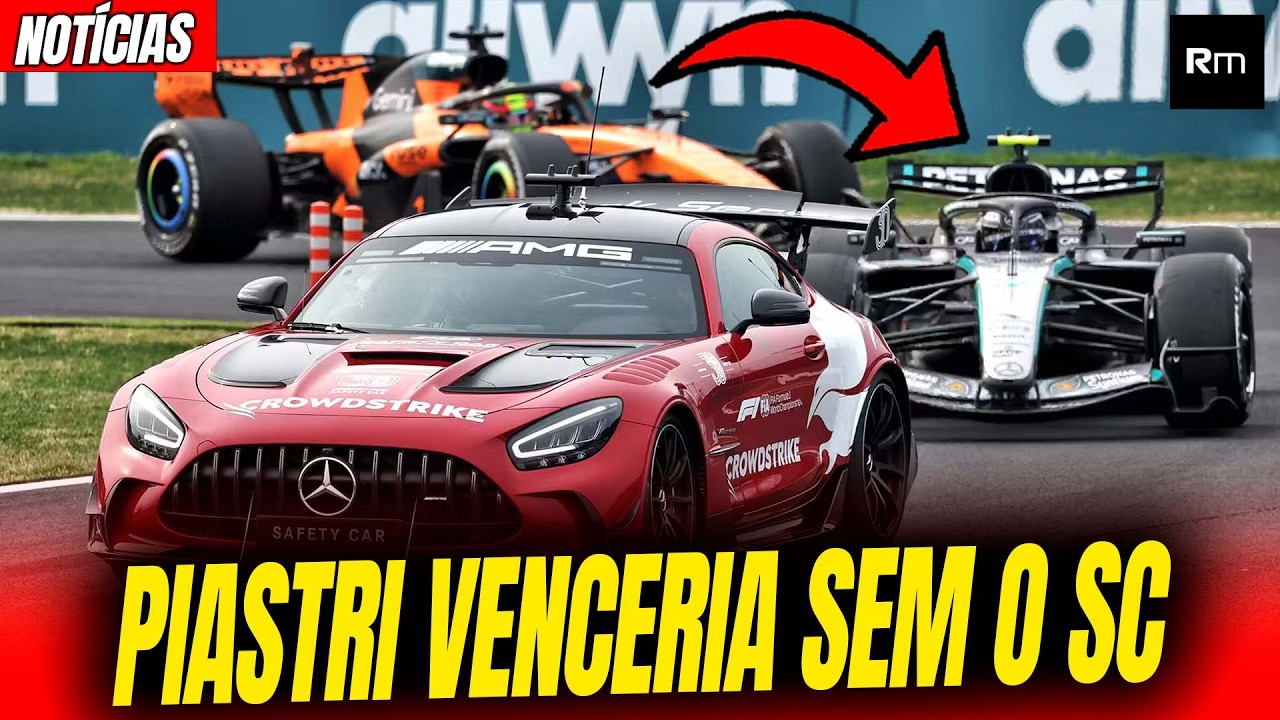 SAFETY CAR TIROU A VITÓRIA DE PIASTRI NO GP JAPÃO / WILLIAMS / MERCEDES / HONDA #f1