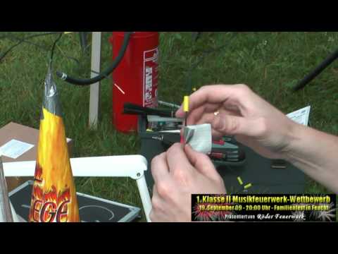 0 in 1. Klasse II Musikfeuerwerk-Wettbewerb in Feucht (Feuerwerk, Fireworks, Pyrotechnik)