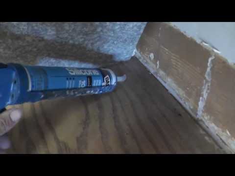 how to fasten countertop to cabinet