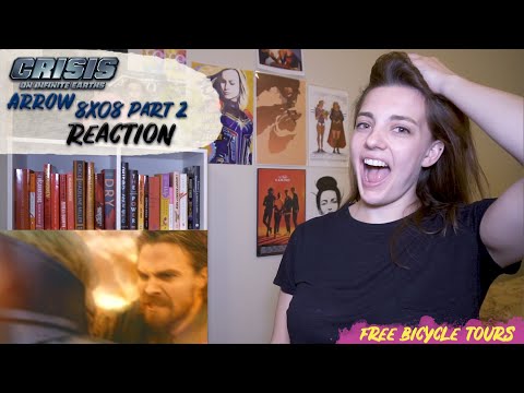 Arrow Season 8 Episode 8 "Crisis on Infinite Earths Part Four" REACTION Part 2