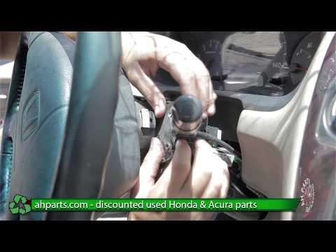 How to replace / change a Headlight / Wiper Switch 1998 1999 2000 2001 2002 Honda Accord REPLACE DIY