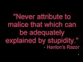 Re: Share your Favorite Quotes!