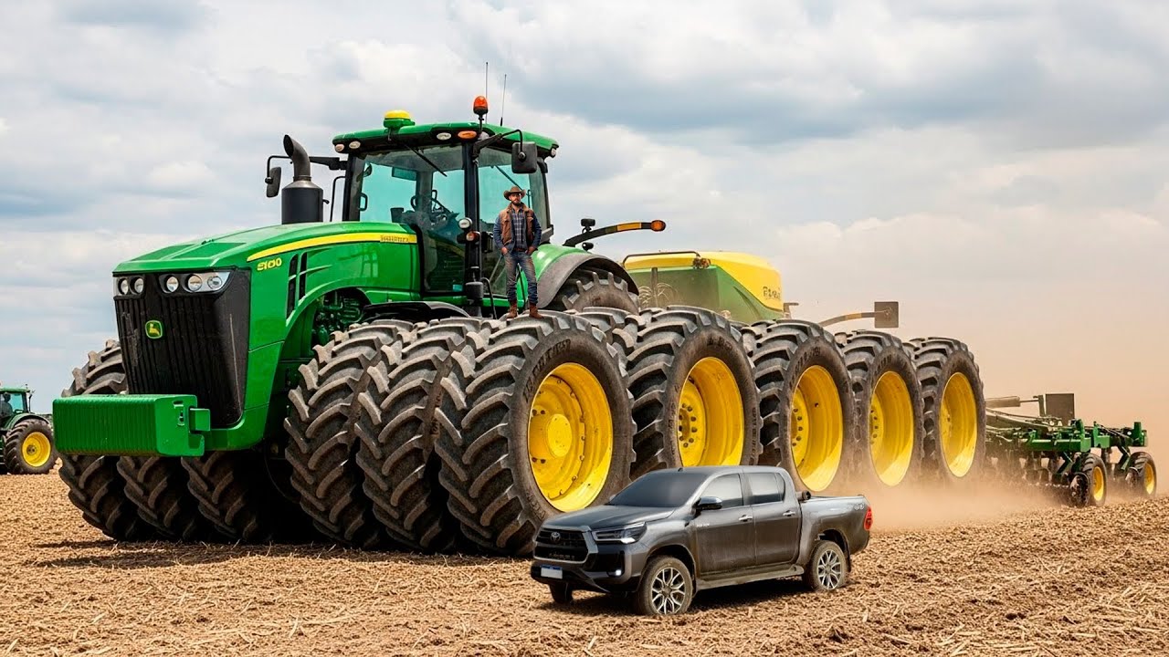 CONHEÇA O MAIOR TRATOR AGRÍCOLA JÁ FEITO NA HISTÓRIA