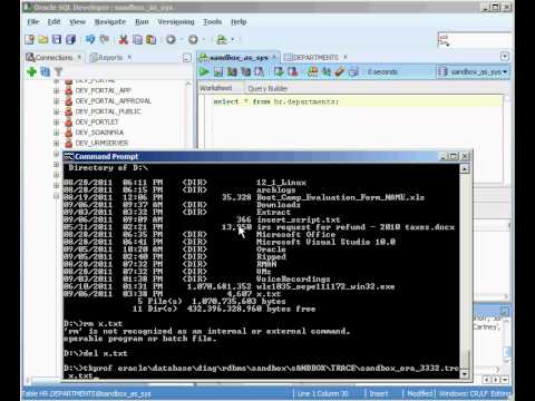 how to enable sql trace in oracle