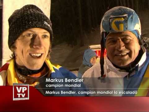 Merkus Bendler, campion mondial la escaladă