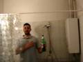 Argentinian Anthem performed in the shower