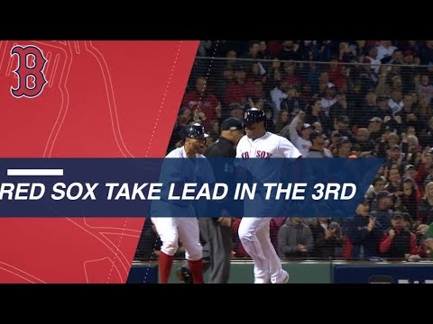 Video: Jackie Bradley Jr. and the Red Sox take the lead in the 3rd