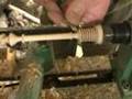 Woodturning - honey dipper