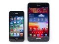 Samsung Galaxy Note LTE vs Apple iPhone 4S
