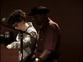 conrad oberg, self-taught visually impaired piano and guitar player playing piano with blues legend pinetop perkins before a show in 2005. conrad was honored to be a guest performer at the show and opened the second set.  this was filmed during sound check. pinetop taught conrad a song that was one of his most famous, 