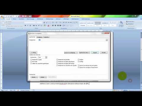 0 Mettre en gras tous les chiffres dans un document MS Word