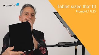 Tablet sizes for Flex
