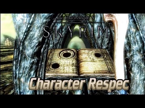how to respec in skyrim