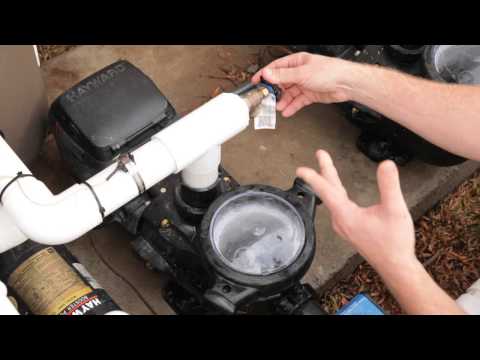 how to drain hayward pool pump