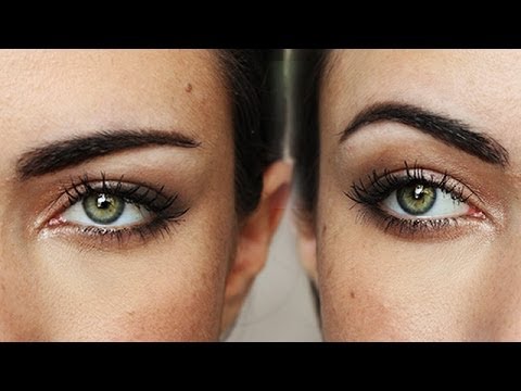 how to train eyebrows