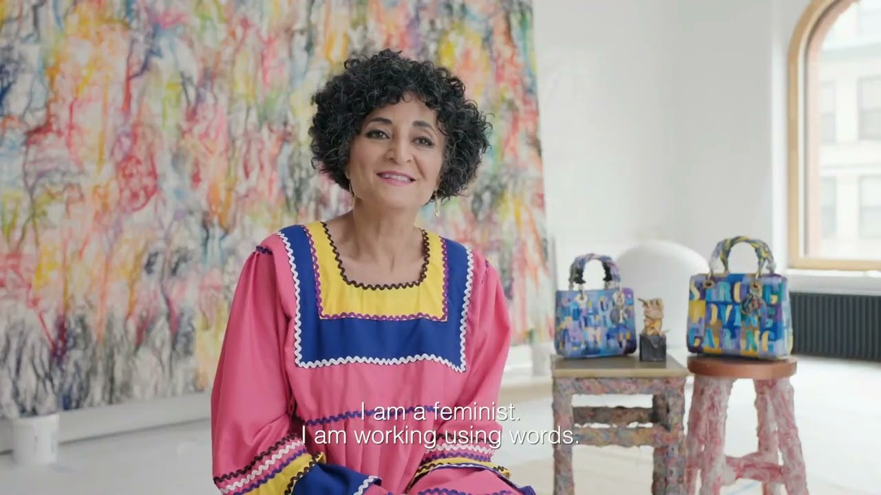 GHADA AMER - Lady Bag