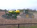 Darrell Klein Planting Beans May 1st 2008 24 row spliter