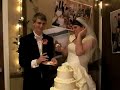 Englishs share wedding cake