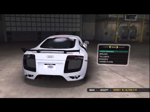 how to get audi r8 in midnight club la
