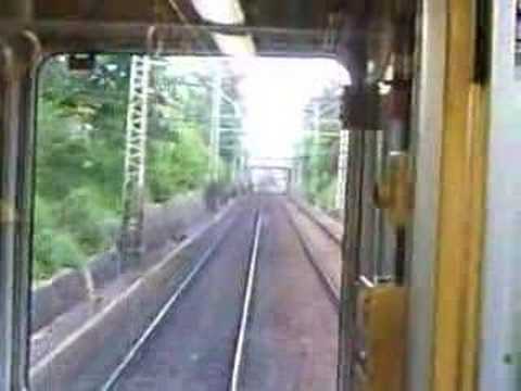阪急神戸線 岡本→西宮北口 前面展望