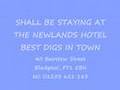 UFO SAUCER TRIP TO NEWLANDS HOTEL BAIRSTOW STREET  BLACKPOOL