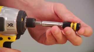 DeWalt magnetic screw lock system