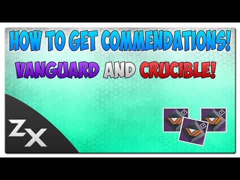 how to get crucible commendation