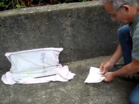 how to break glass quietly