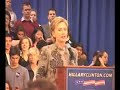 Clinton: Full New Hampshire Primary '08 Victory Speech,Part2 Clinton: Full New Hampshire Primary '08 Victory Speech,Part2