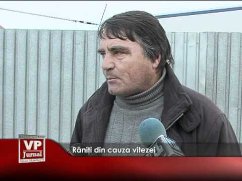 Răniţi din cauza vitezei