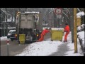 Feuerwehr : Gelsenkirchen erstickt im Schnee !!! Schneebrucheinsatz am Ückendorfer Platz.