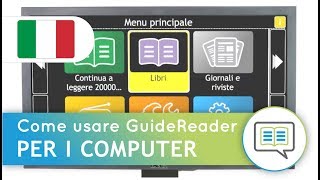 Come usare GuideReader - Per i computer