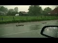 Zwaar onweer met hagel en wateroverlast te Rijkevorsel op 20 mei 2012