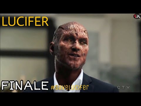Lucifer 3x24 Finale - Chloe Saw Lucifer’s Devil Face