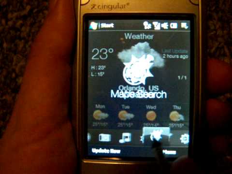 Cingular 8125 Manilla 2D