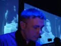 this is taken from the electronic press kit used to promote karl's album communication and features live footage from the launch gig at the ica in london in 2003