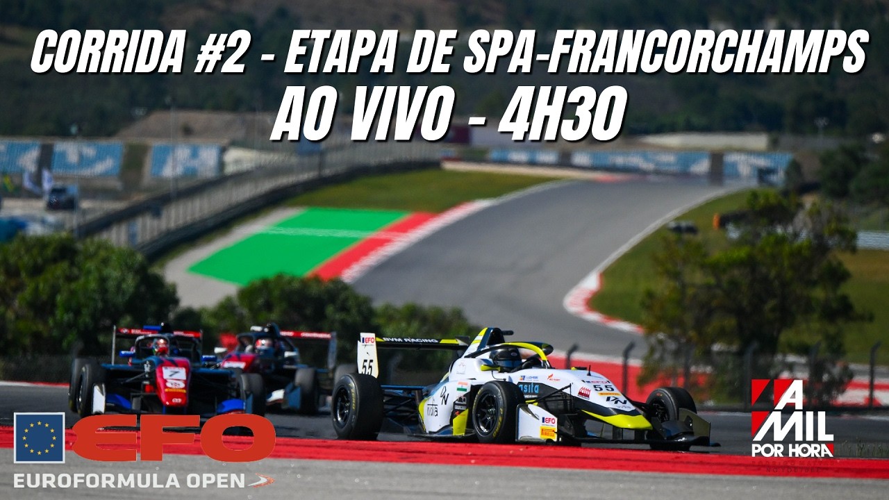 🟣EUROFORMULA OPEN 2026 | ETAPA DE SPA-FRANCORCHAMPS - 2ª CORRIDA | AO VIVO E COM IMAGENS