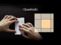 Origami com pol�gonos regulares