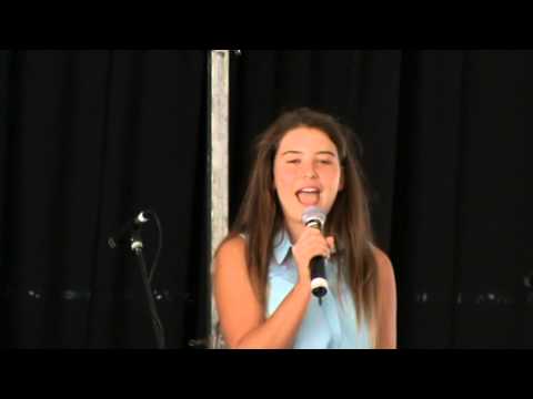 Danielle de Villiers (13 years) singing Timbaktoe