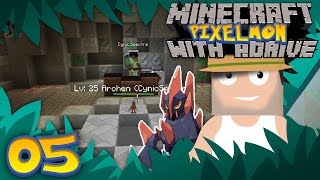 Minecraft PIXELMON with aDrive! Ep05 CHALLENGING THE FIRST GYM! - PocketPixels White Let's Play! by aDrive
