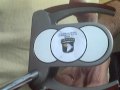 Click here to watch this video My Signature putter for the 101st Air Borne Div.