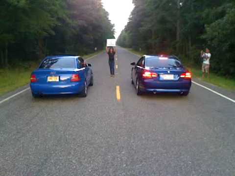 video auto Audi S4 vs BMW 335 ci