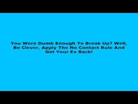 how to break no contact