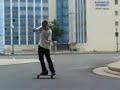 Jusitn skateboareding