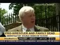 wwe star killed wife son himself