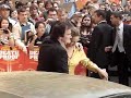 Quentin Tarantino and Zoe Bell