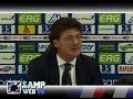 Samp - Kaunas: Intervista a Mister Mazzarri Samp - Kaunas: Intervista a Mister Mazzarri