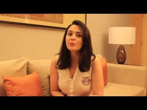 Preity - 'The boys played like a unit and fought and claimed back the game.' -PZ.