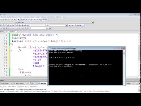 Cracking A Vigenere Encryption