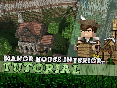 Minecraft Tutorial Medieval Manor House Interior